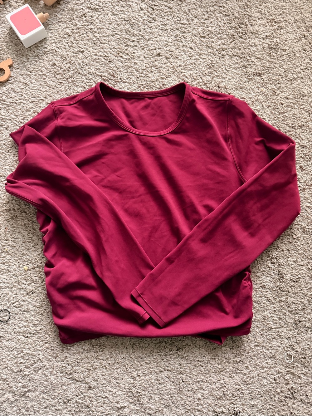 Lululemon all it takes nulu long sleeve size 10